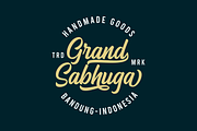 Arthein - Bold Script, a Script Font by Sibelumpagi Studio (Thumbnail 6 of 15)