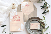 Blush Wedding Stationery Suite, an Invitation Template by R Whitehurst Design (Thumbnail 8 of 10)
