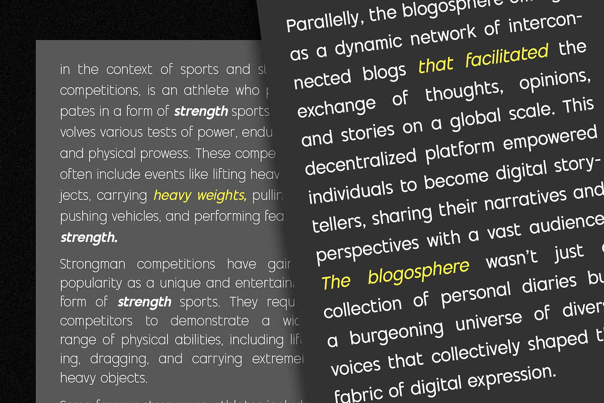 Salmond - Font Family, a Sans Serif Font by Arterfak Project (Photo 12 of 13)