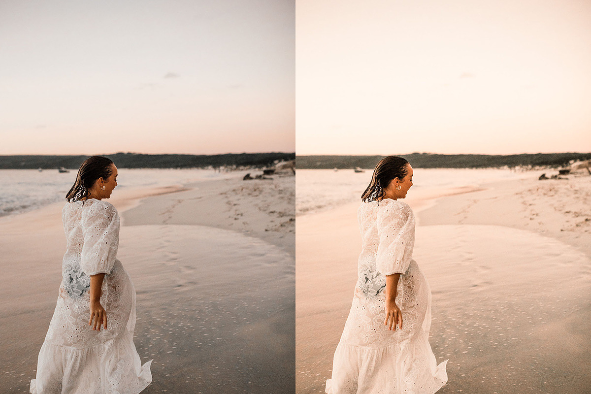 5 BEACH SUNSET LIGHTROOM PRESETS, an Action Add-On by Emma Kate Creative (Photo 7 of 10)