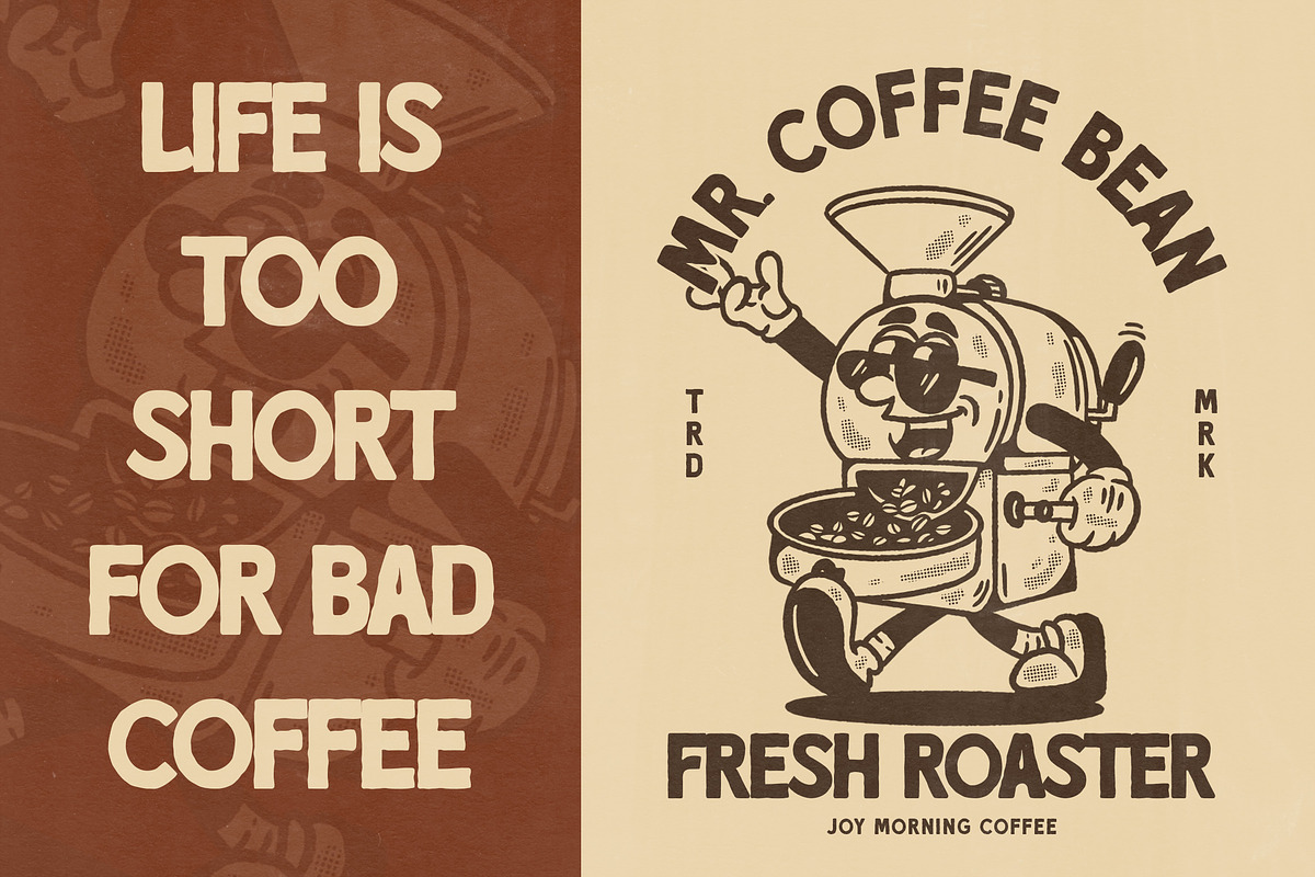 Remingle – Rough Vintage Typeface, a Sans Serif Font by Arendxstudio (Photo 6 of 8)