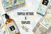 TROPICAL PATTEPNS & TEMPLATES, an Object Graphic by DigitalDream (Thumbnail 1 of 7)