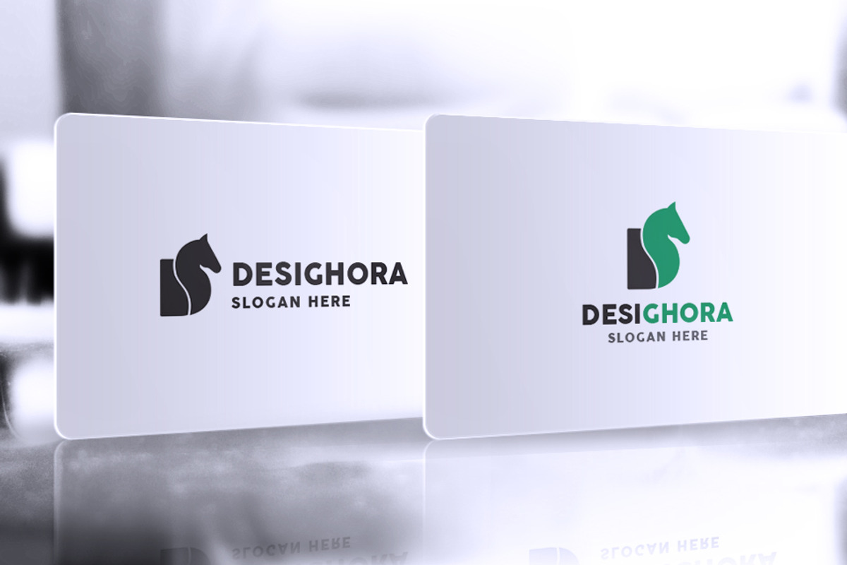 D Letter Horse Logo, a Branding & Logo Template by GladicMonster (Photo 5 of 13)