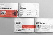Business Plan Template Landscape, a Brochure Template by Work-Envance (Thumbnail 3 of 10)