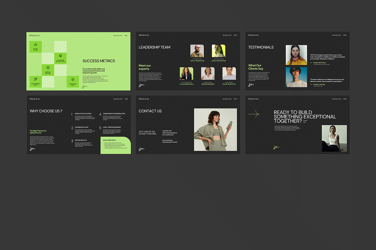 Future Business Plan Presentation, a Presentation Template by evgenystudio (Photo 7 of 7)