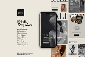Hampton | Canva Email Templates, an Email Template by Lavinia Visuals