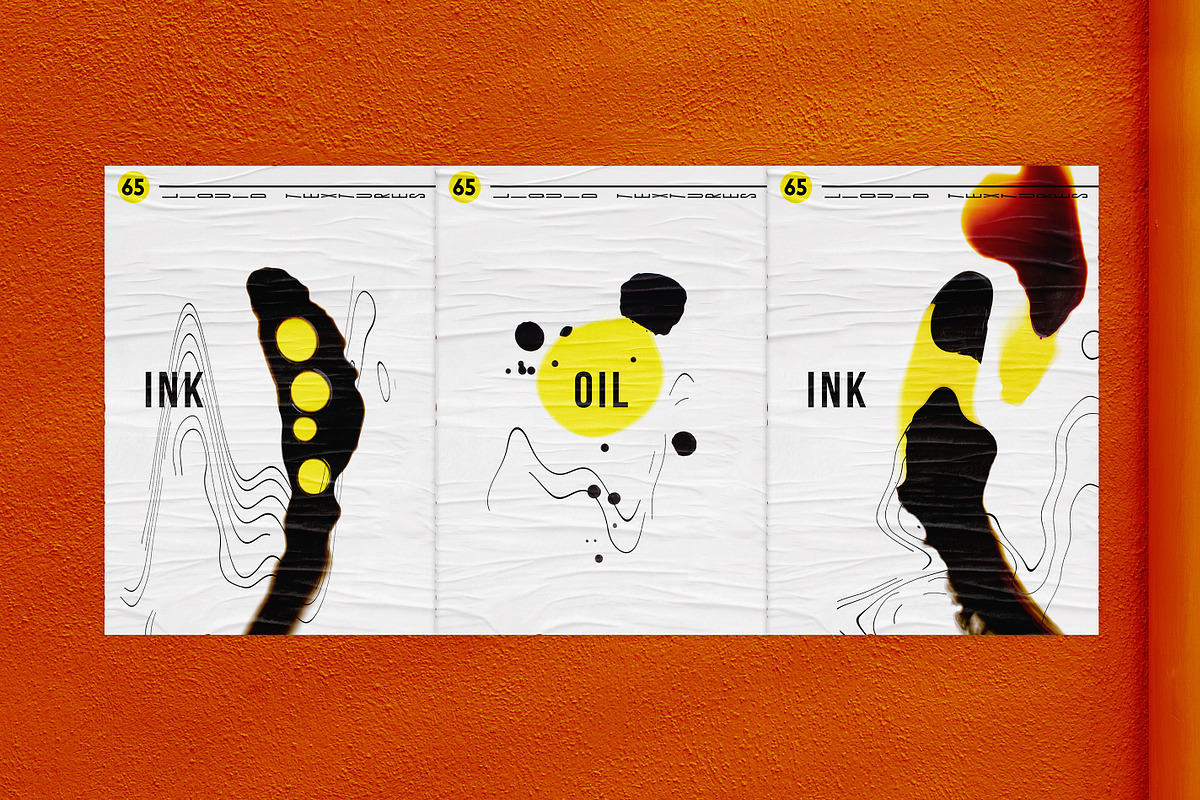 Inky Oils, a Texture Graphic by KAT (Photo 8 of 10)