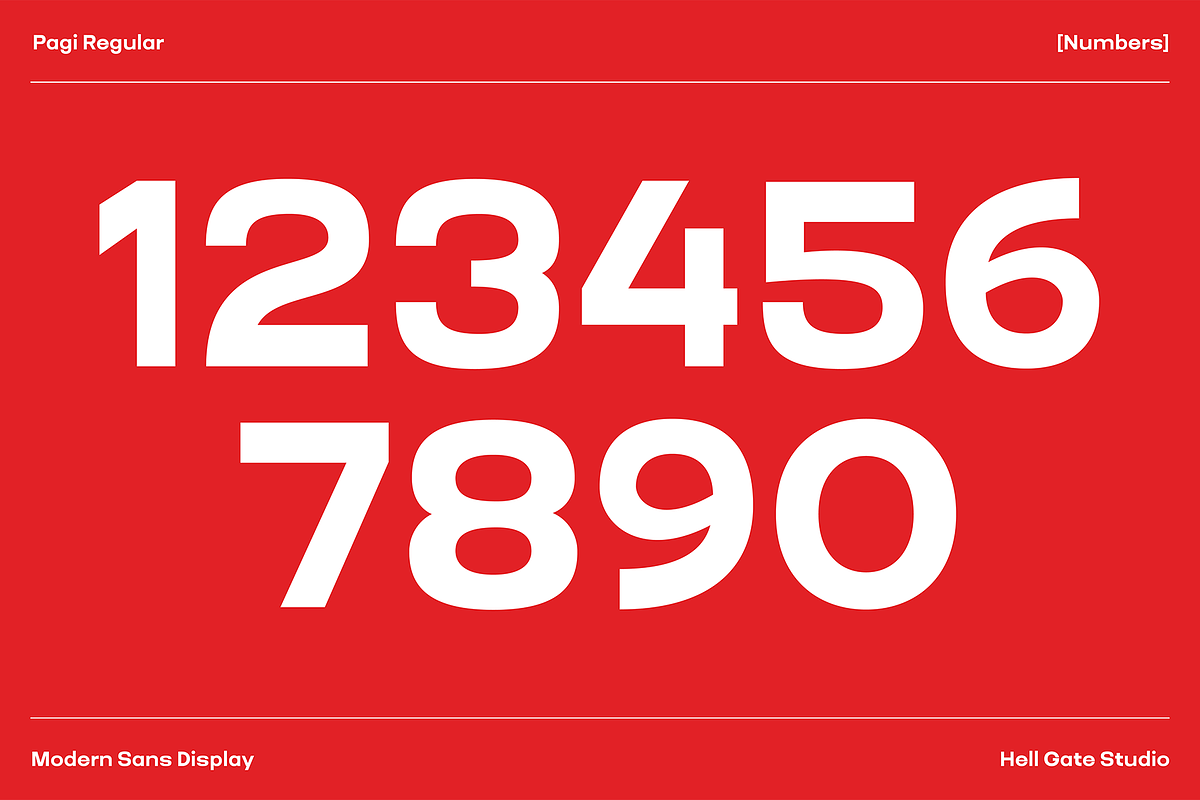 Pagi Modern Sans Serif Font, a Sans Serif Font by GRVS Studio (Photo 10 of 13)