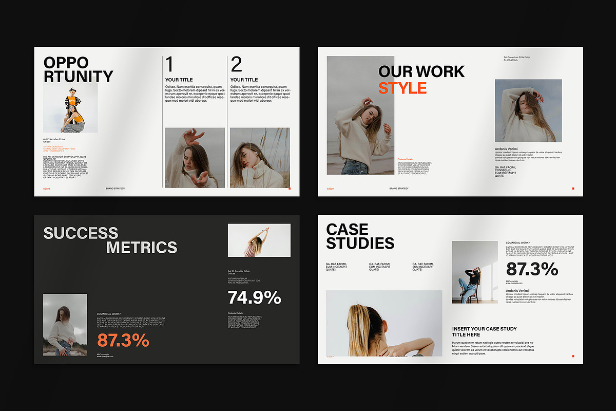 Brand Strategy Presentation Template, a Presentation Template by Oriofix (Photo 7 of 9)