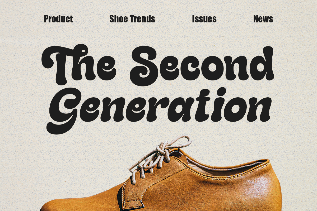 Gladolia - Chunky Groovy Font, a Serif Font by Dharmas Foundry (Photo 11 of 16)