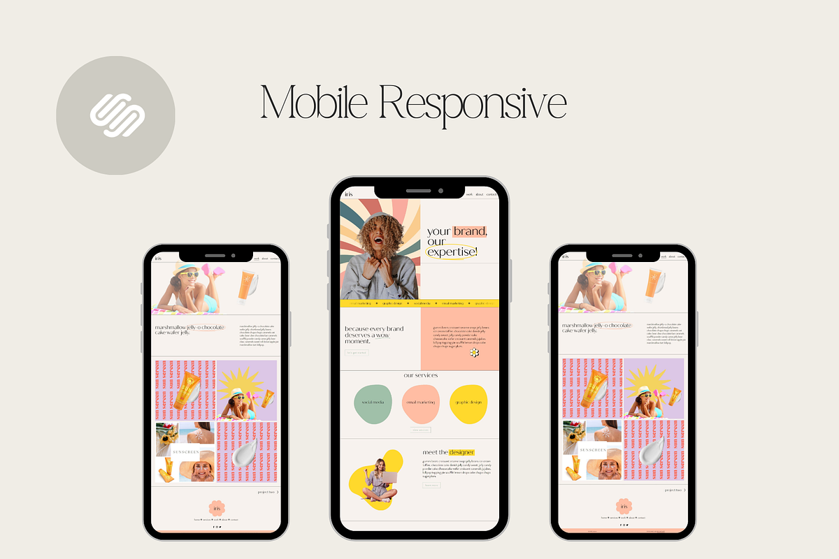 Iris Squarespace 7.1 Template, a Squarespace Template by Beliveart (Photo 3 of 5)