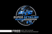 Car Detailing Logo, Car Wash Logo, a Branding & Logo Template by Nahid Hasan Nilim (Thumbnail 1 of 3)