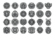 Aztec and Mayan Symbols & Ornaments, an Icon by Vector Portal (Thumbnail 4 of 6)