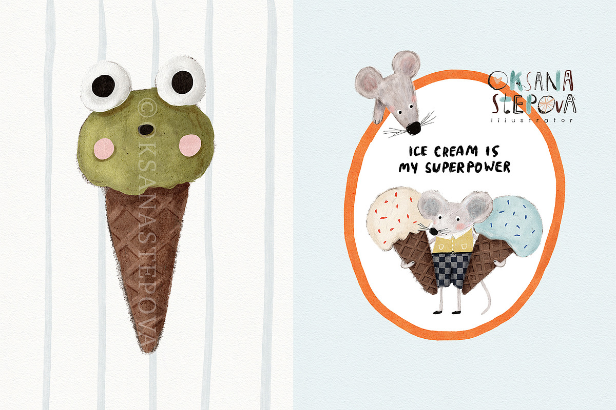 NOM NOM | 217+ elements, an Animal Illustration by Oksana Stepova (Photo 8 of 20)