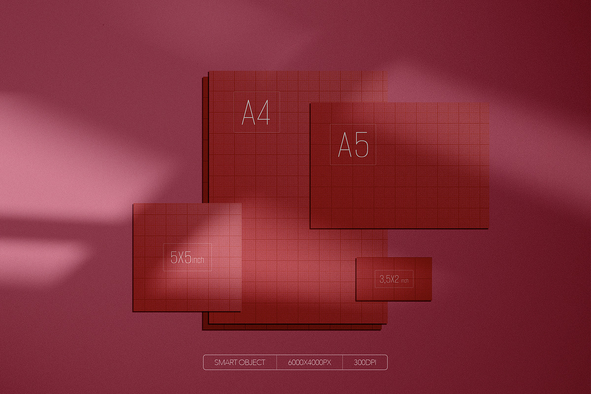 Beaming — Minimalistic Mockup Scene, an Advertising Mockup by Milka (Photo 5 of 5)