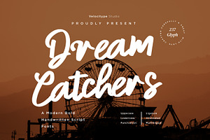 Dream Catchers - Modern Bold Handwri