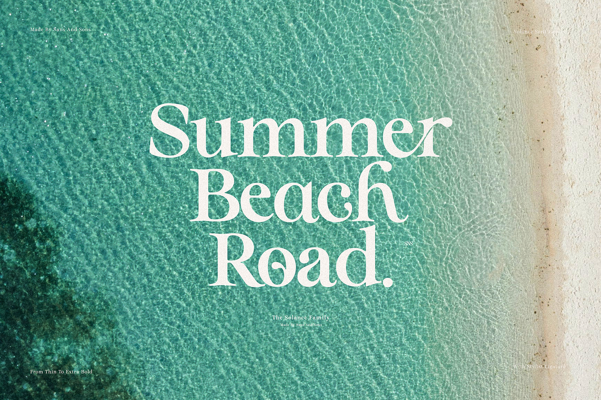 Solance Serif, a Serif Font by Sans & Sons (Photo 7 of 10)