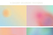 Grainy Gradient Textures, a Texture Graphic by Vintage Digital Textures (Thumbnail 4 of 6)