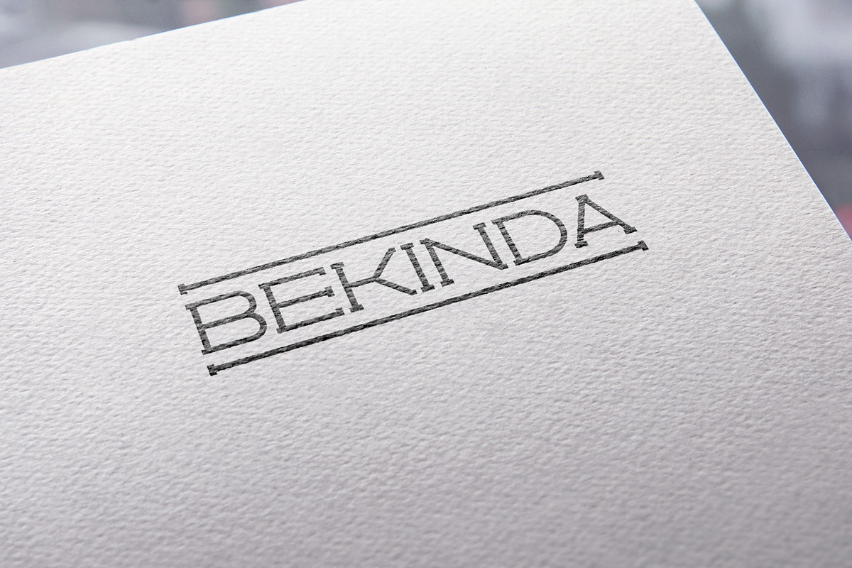 Bekinda, a Slab Serif Font by PHD Studios (Photo 5 of 6)