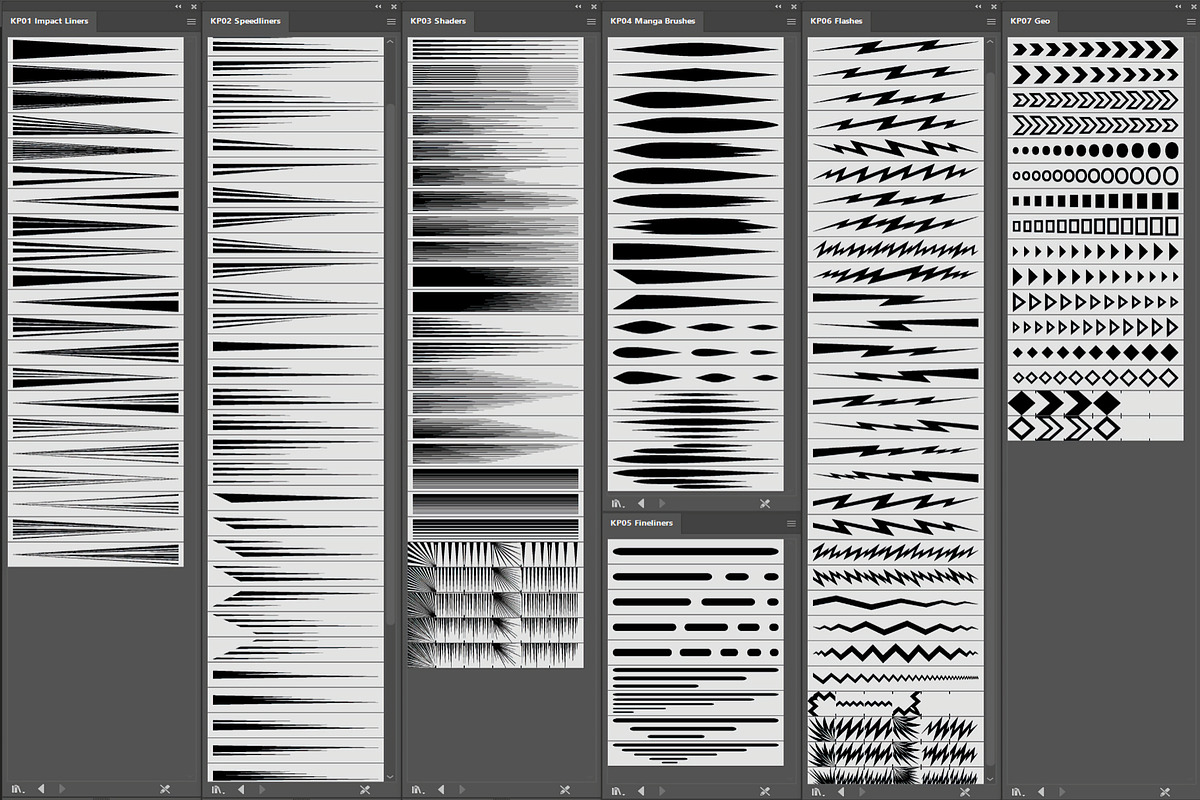KerPow - Illustrator Impact Brushes, a Brush Add-On by DonkeyWorx (Photo 4 of 5)