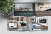 A4 Interiors Landscape Brochure Temp, a Brochure Template by TypeMakers (Thumbnail 3 of 6)