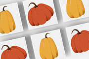 Pumpkin vector elements bundle, a Seasonal Illustration by RizkaNurfazrina (Thumbnail 5 of 6)