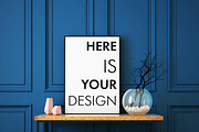 Poster on the console table, a Print Template by FilL239 (Thumbnail 4 of 11)