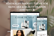 Nusa Glow Organic Store Template, a Shopify Template by AtelierDuVow (Thumbnail 1 of 10)