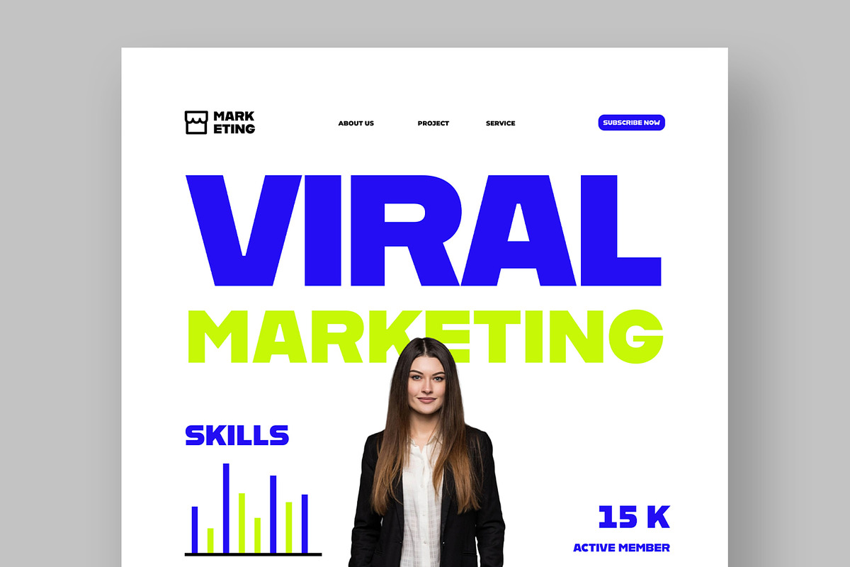 Marketing Agency Landing Page, a Landing Page Template by ContestDesign (Photo 2 of 7)