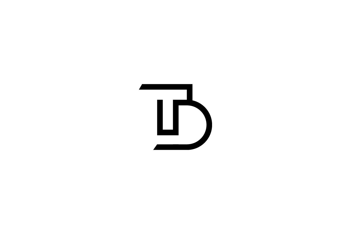Modern TD Letter Logo Design, a Branding & Logo Template by arhabib (Photo 12 of 13)