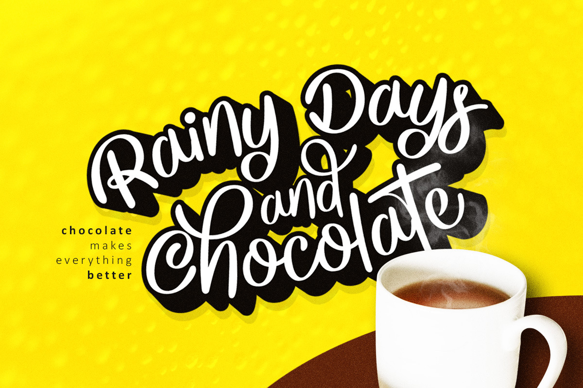Sunday Vibes - Funky Script, a Script Font by HIRO.std (Photo 8 of 12)