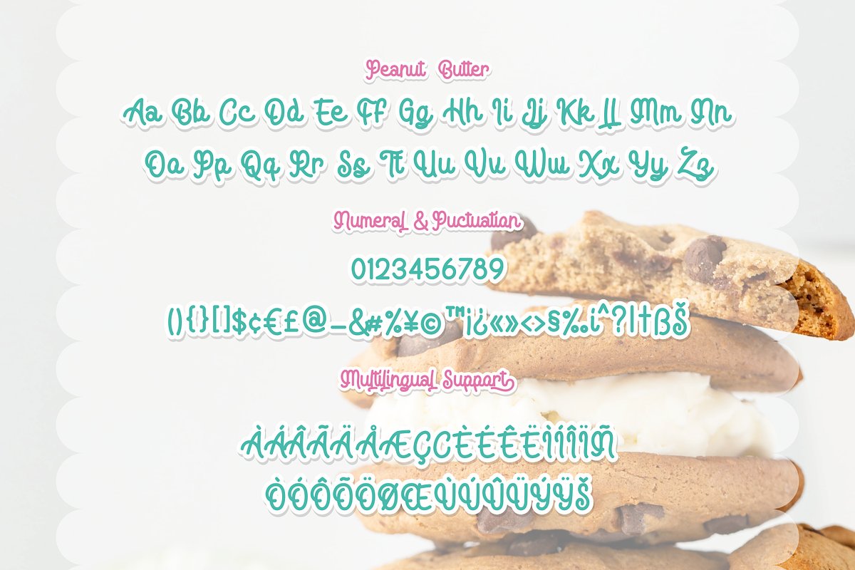 Peanut Butter, a sweet script font, a Script Font by Motokiwo (Photo 10 of 11)