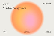 Circle Grainy Gradient Backgrounds, an Object Graphic by Love Radiation Studio (Thumbnail 17 of 18)