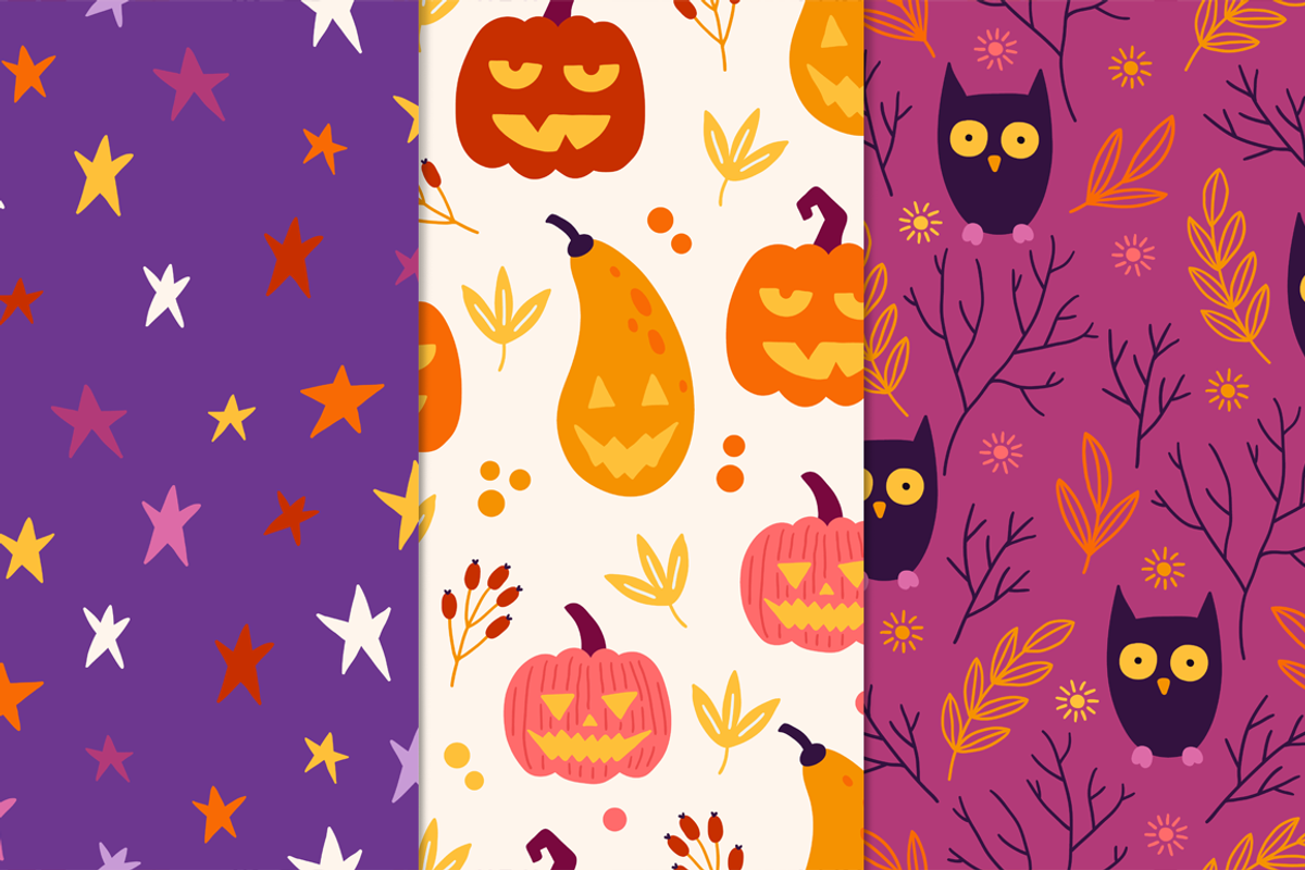 Halloween Kit #3, a Texture Illustration by miumiu (Photo 6 of 11)