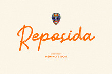 Reposida Brush Font