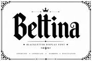 Beltina, a Blackletter Font by Wow Magic (Thumbnail 1 of 4)