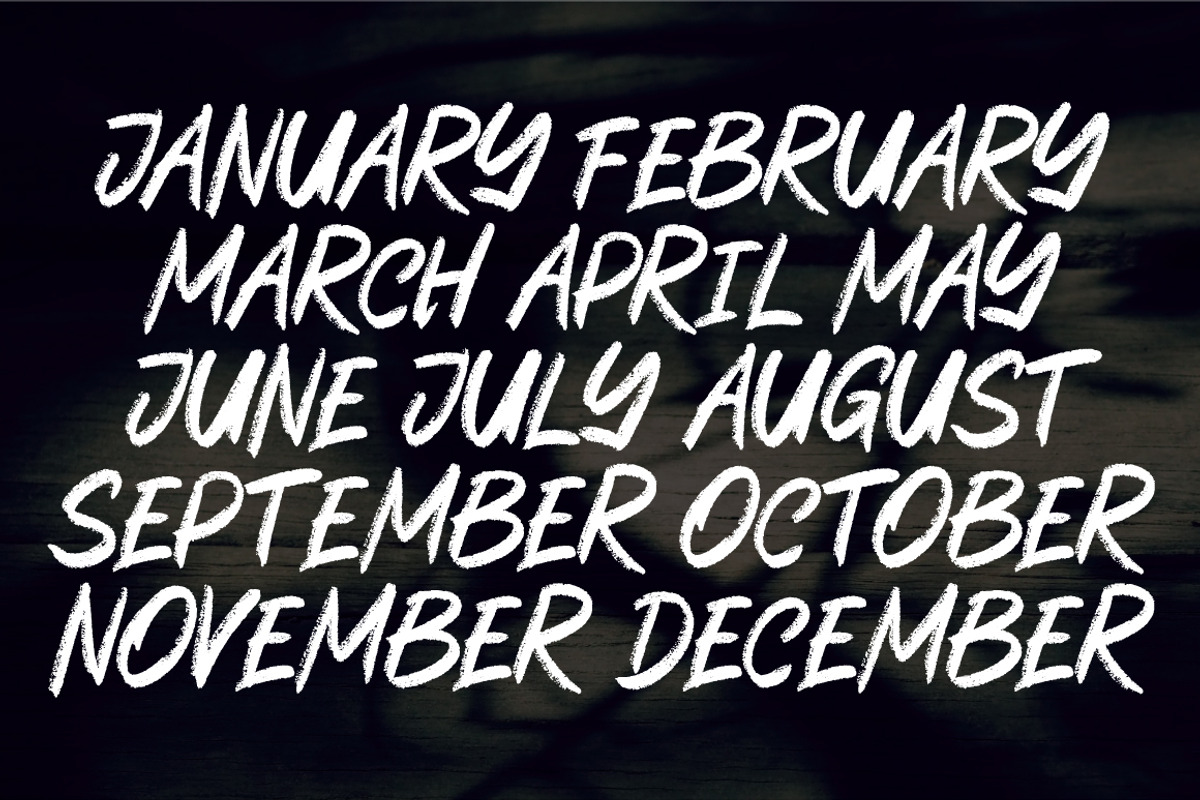 Sheets Cheats - Handwritten Brush, a Handwritten Font by tebaltipislab (Photo 4 of 10)