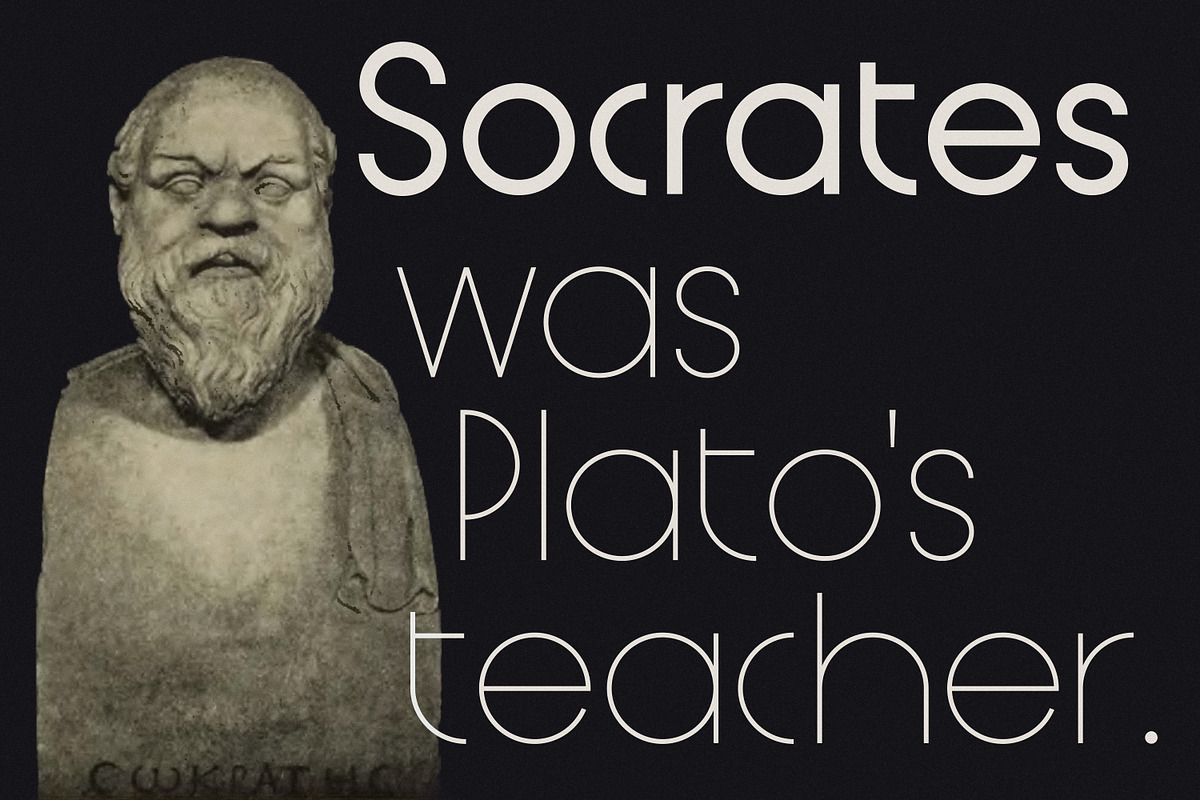 Plato Sans - Geometric Display Font, a Sans Serif Font by Suolahti Type (Photo 4 of 11)