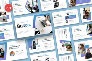 Busca - Business Case Study PPoint, a Presentation Template by Fit-tee