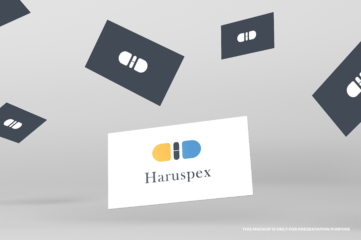 H and pill logo design, a Branding & Logo Template by MuzaInspires (Photo 5 of 6)