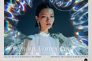 Luminous Vortex Ring Overlays, a Texture Graphic by PhotoSpirit (Thumbnail 1 of 8)
