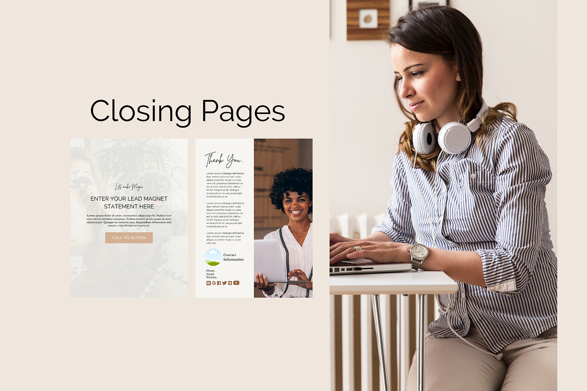 Lead Magnet eBook Template 14 Pages, a Magazine Template by Social Assumptions (Photo 6 of 13)