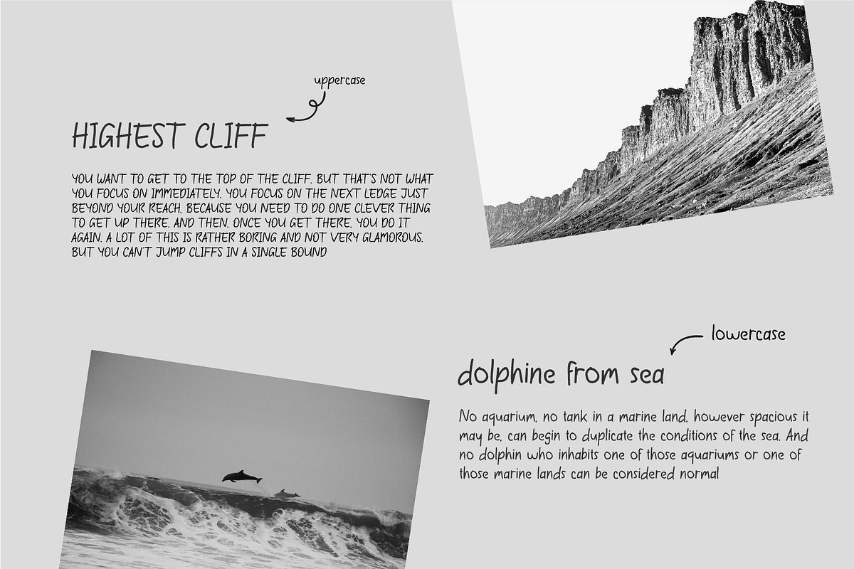 Scratches Marker | Handwtritten Font, a Handwritten Font by Idea Studio (Photo 3 of 5)