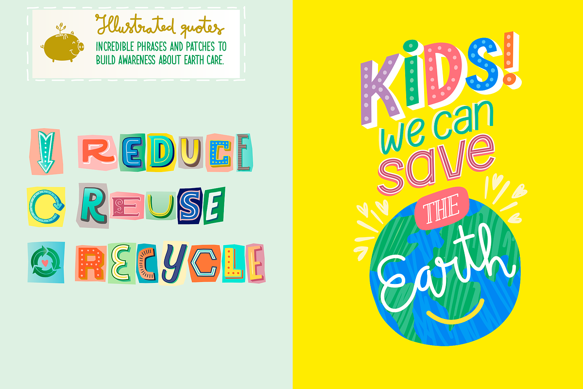 Kids, we can save the Earth, an Illustration by Isa De Gregorio (Photo 5 of 9)