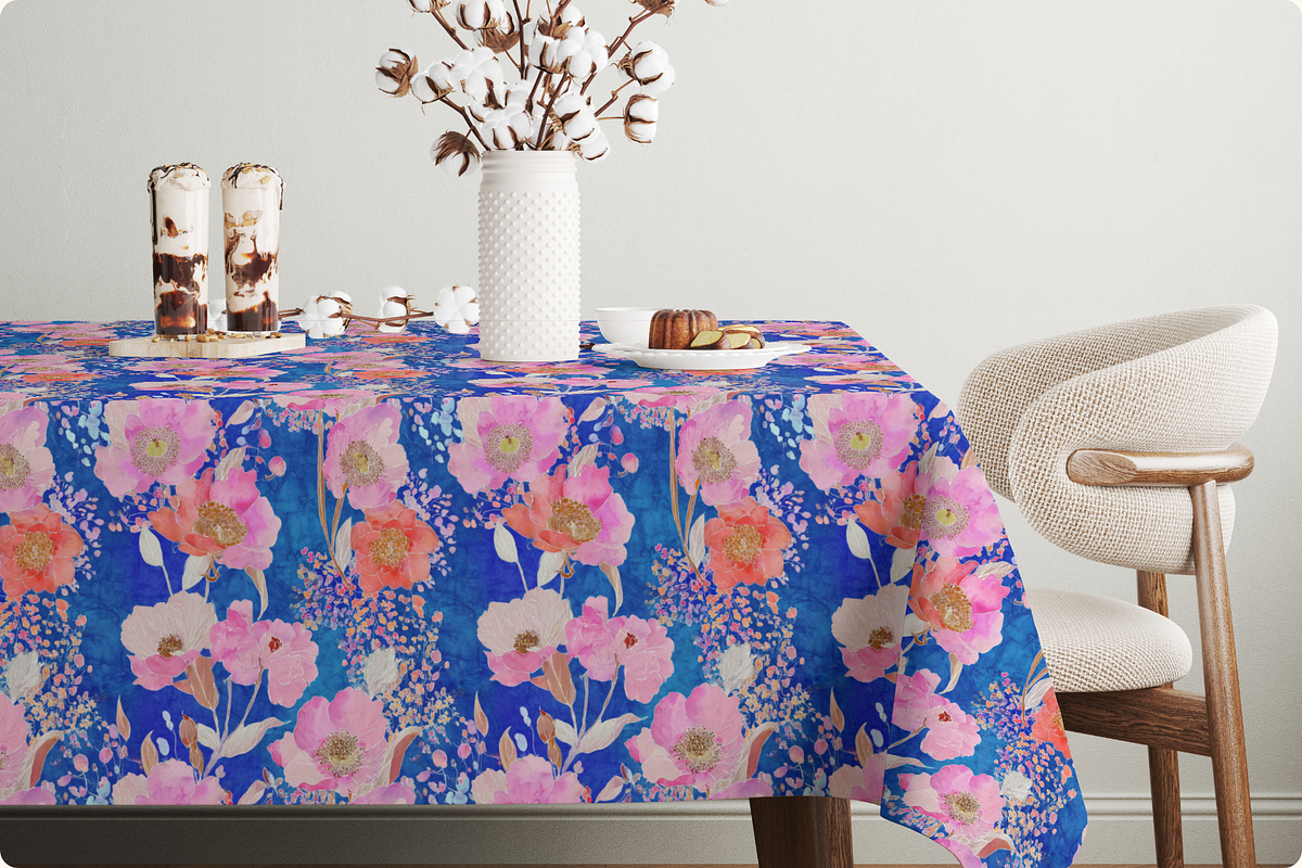 Mosaic Floral Seamless Patterns, a Pattern Graphic by Ninterints (Photo 15 of 21)