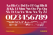 Savium - High Contrast Serif Font, a Serif Font by Pokal Studio (Thumbnail 12 of 12)