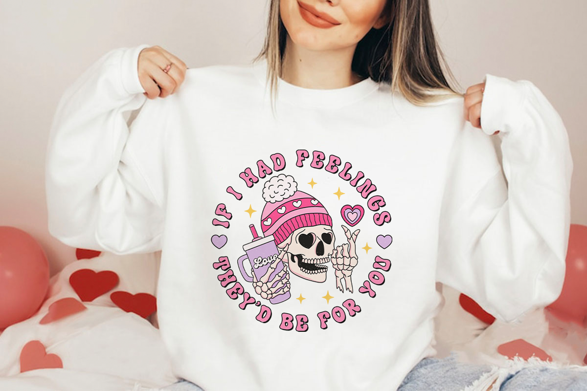 Skeleton Valentine Sublimation, a Seasonal Illustration by LemonDesign (Photo 13 of 13)