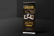 Modern Barbershop Roll-Up Banner, a Stationery Template by Neermana (Thumbnail 2 of 4)