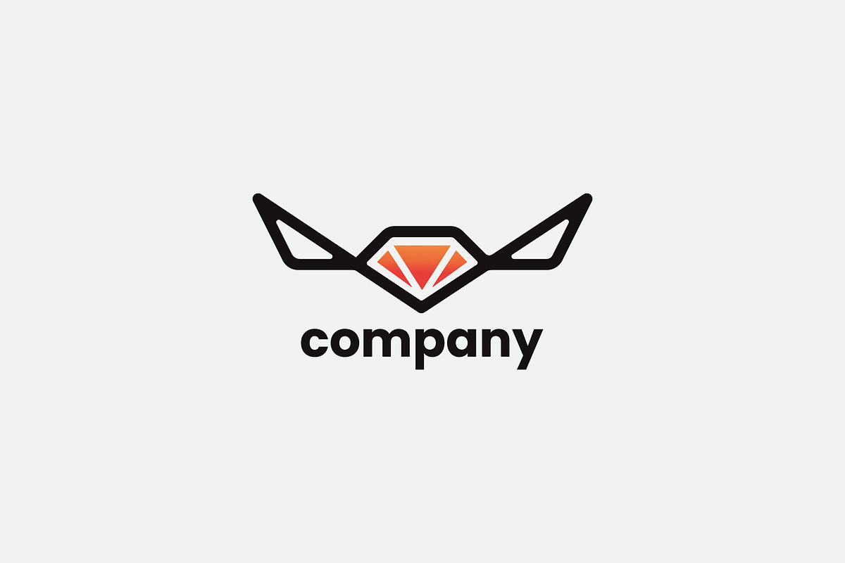 Diamond eyes logo, a Branding & Logo Template by gagego (Photo 1 of 3)