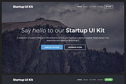 Bootstrap 4 Startup UI Kit, a Bootstrap Template by Medialoot